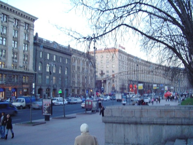 Киев зима 2005 года