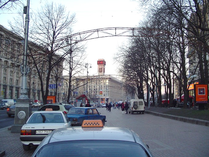 Киев зима 2005 года