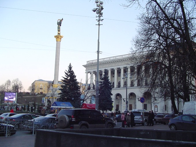 Киев зима 2005 года