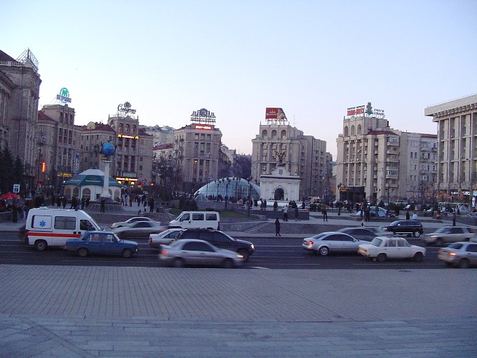 Киев зима 2005 года