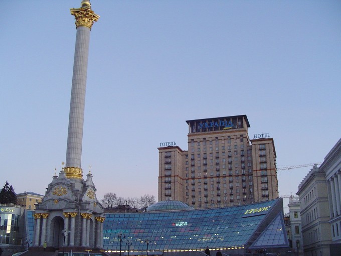 Киев зима 2005 года