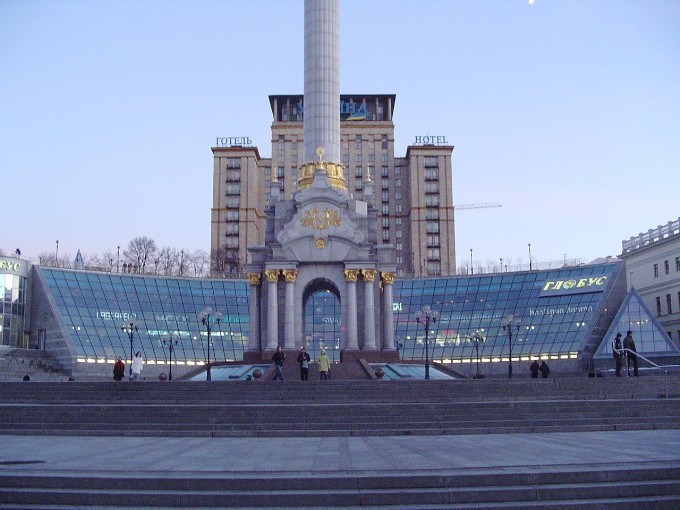 Киев зима 2005 года