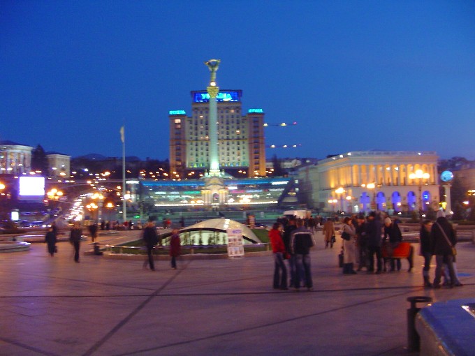 Киев зима 2005 года